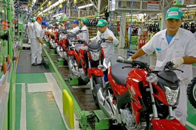 Imagem de Produção de motocicletas cresceu 15% no primeiro bimestre
